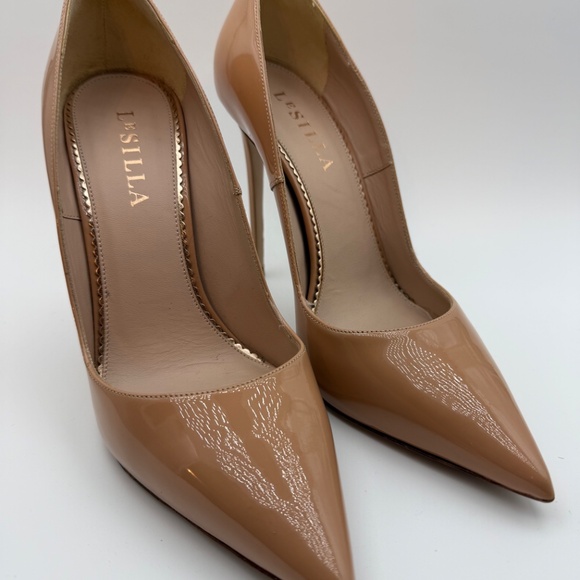 Le SILLA NUDE STILETTO PUMPS SIZE 37.5 - Picture 5 of 7
